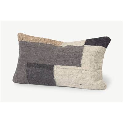 Neefa coussin gris 30x50