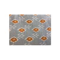 Sanil drap housse bleu à motifs 90x190
