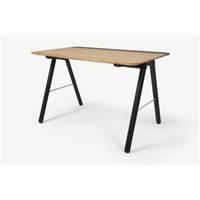 Blaise bureau chêne et noir