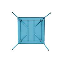 Palavas table de jardin carrée bleu