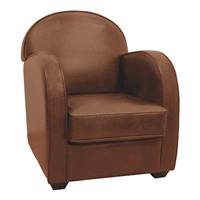 Stid fauteuil relax en croûte de cuir africa