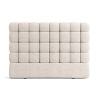 Rediame tête de lit 160cm en tissu texturé beige