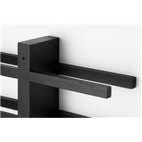 Clover porte-bouteilles mural acacia et noir