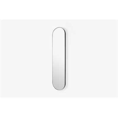 Arles miroir noir mat 30x130