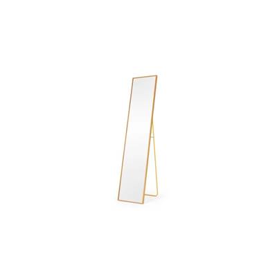 Parton miroir psyché laiton brossé 35x151