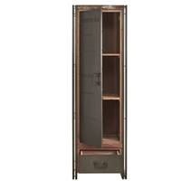 Nautical armoire bois de bateau recyclé 1 porte 1 tiroir