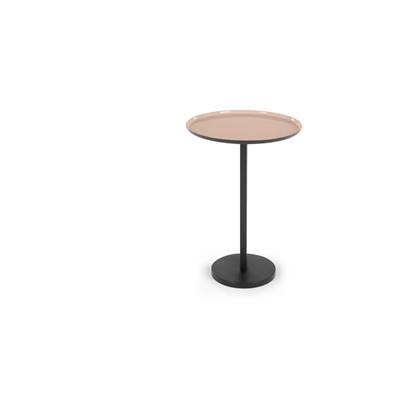 Rayit table d'appoint rose et noir