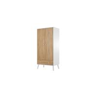 Larsen armoire chne et blanc