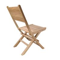 Isser chaise de jardin pliante en teck