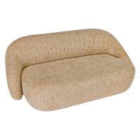 Coppa canapé 2 places en tissu jaune miami