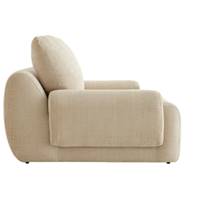 Mika canapé 3 places en tissu tweed beige dune