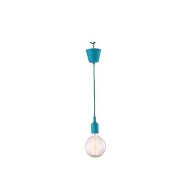 Lola lampe plastique bleue