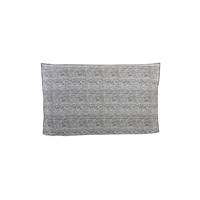 Housse de tte de lit gris 150x105