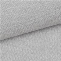 Dolban canapé 4 places en tissu texturé gris clair