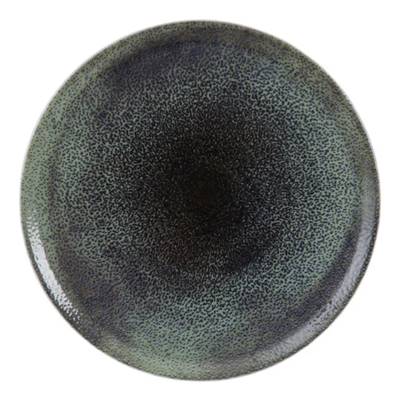 Pizz assiette plate bleue en procelaine Ø33cm