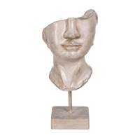 Kaws figure visage beige polyuresin