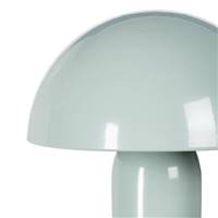 Lampe de table verte clair en métal champignon H31,5