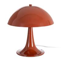 Panthe lampe de table champignon en métal terracotta H27.5cm