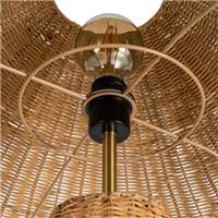 Fernande lampadaire haut en rotin tressé H147cm