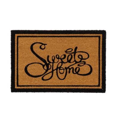 Malaisia paillasson Sweet Home en fibres de coco 60x40