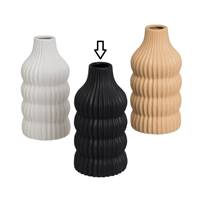 Pablito vase en céramique noir