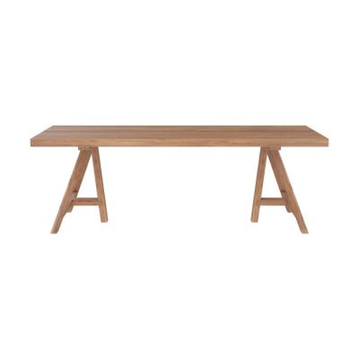 Milo table à manger en bois de teck 8 personnes