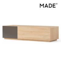Hopkins meuble TV chne et gris