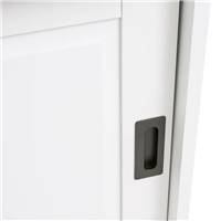 Roybosse vaisselier pin massif blanc