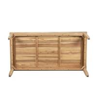 Borneo table basse d'extérieur en bois d'acacia