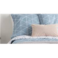 Karta parure de lit bleu 130x200