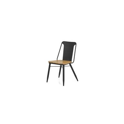 Kiko chaise en métal et en bois