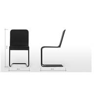 Ricci chaise gris ombre