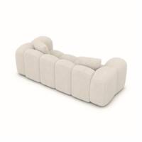 Cotton canapé 2 places en tissu bouclé toffe gris