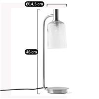 Auxence, lampe de table laiton