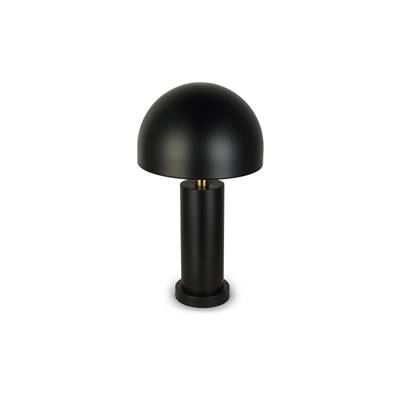 Lindby lampe de table métal noir et doré