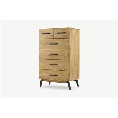 Lucien commode haute bois de manguier clair