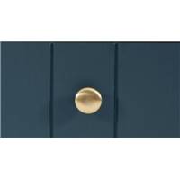 Bourbon table basse vintage bleu foncé
