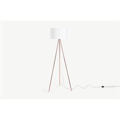 Frances lampadaire tripode cuivre