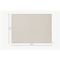Burle tête de lit beige avoine 140x200