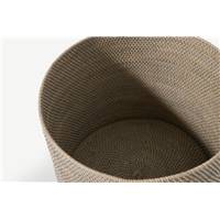 Hadid cache-pot naturel gris