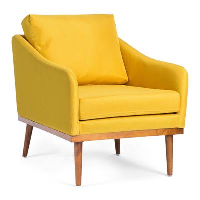 Oscar fauteuil Jaune Frêne foncé