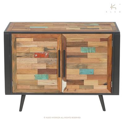 Soho buffet bois de bateau recyclé 2 portes