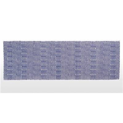 Ryker tapis bleu et blanc 66x200 cm
