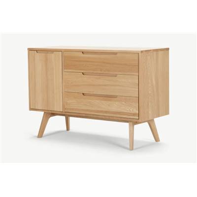 Jenson buffet compact en bois de chêne