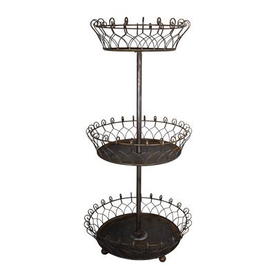 Serviteur 3 plateaux