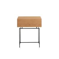 Dienna table de chevet plaqué chêne