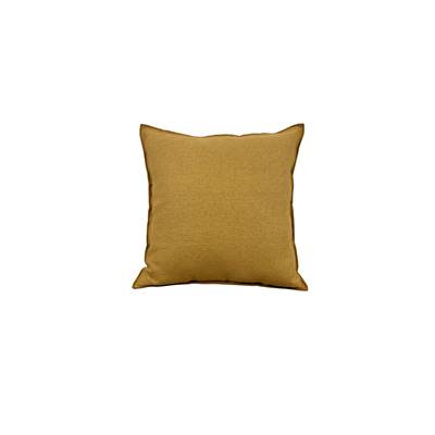 Housse de coussin caramel 40x40