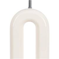 Arko lampe de table crème avec socle en forme d'arche laqué H70cm
