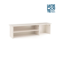 Byga réhausse bureau pin massif blanc