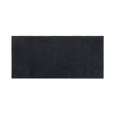 Aire tapis de bain gris graphite 50x110 cm